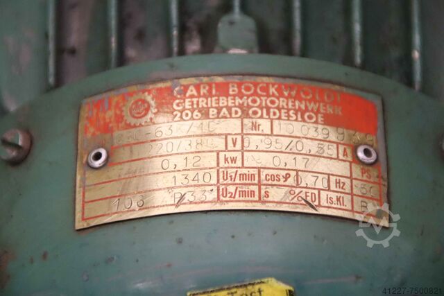 Gear motor 0.12 kW 106 U/min Cebeha C30-63K/4DC