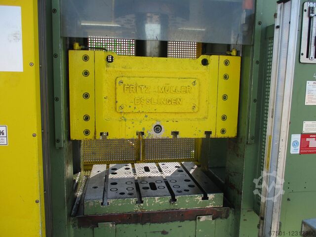 Hydraulic press MÜLLER Doppelständerpresse SDZ 63t Viersäulenpresse (2382)