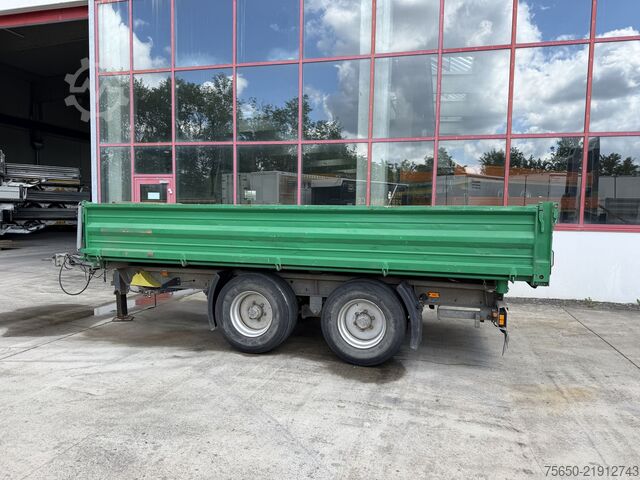 Three-way tipper trailer Müller Mitteltal ka-ta-r 14,4 14,4 t Tandemkipper- Tieflader, Breitbereift