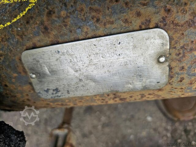 Axle SAF SKRS 9042 | saf trailer axle DRUM