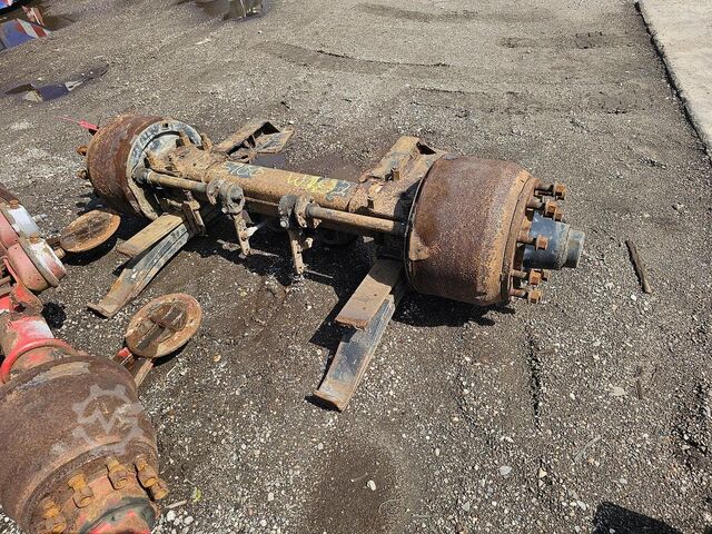 Axle BPW 15 CM DOUBLE TIRES DRUM.