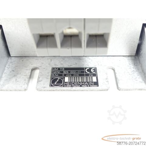 Component Heidenhain UM 113 Id. 325 002-01 SN:9426298 - generalüberholt mit 3 Monaten Gewährleistung-