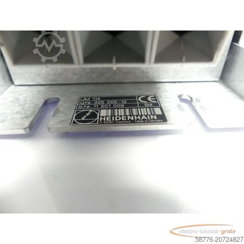 Component Heidenhain UM 114 ID 325 005-12 SN11501009 generalüberholt mit 3 Mon. Gewährl.