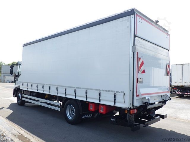 Flatbed truck with tarp IVECO ML 160 E 32 P Pritsche 7,2m/LBW/Edscha/AHK/Klima