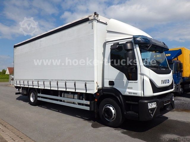Flatbed truck IVECO ML 160 E 32 P Pritsche 7,2m/LBW/Edscha/AHK/Klima