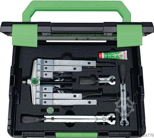 Puller set K-2030, 11-piece, clamping width 120 mm - 1 pc KUKKO 