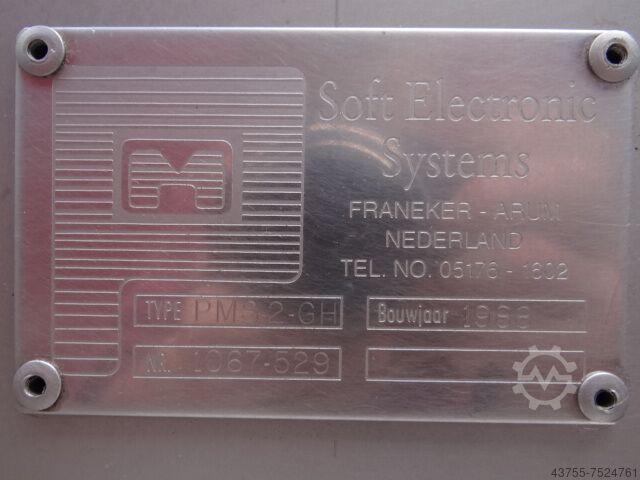 Bucket sealer semi automatic Soft Electronic Systems PMS 2 GH