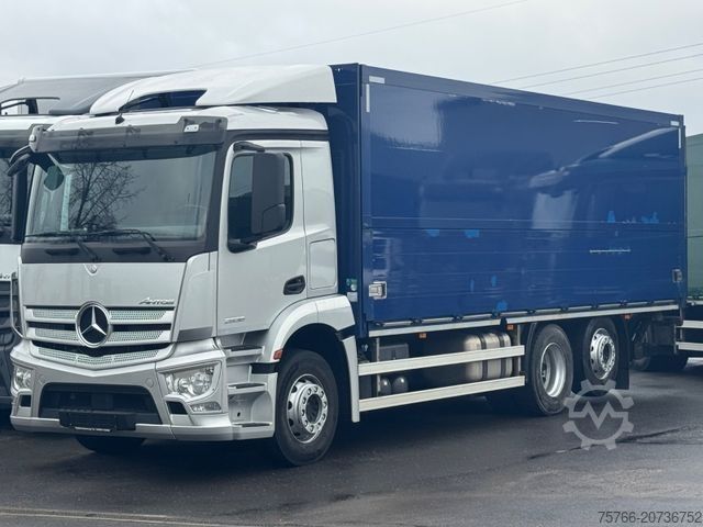 LKW mit Getränkeaufbau MERCEDES-BENZ ANTOS 2536 L / AHK / LBW / LENKACHSE