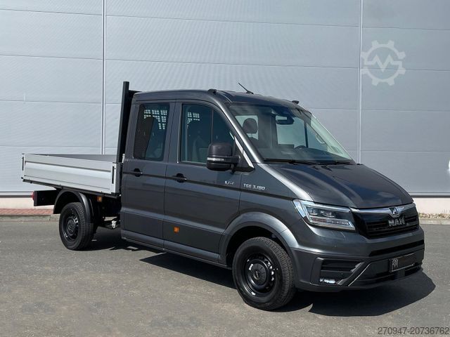 Pick-up van MAN TGE 3.180 Pritsche DOKA MR 4x4 LED TEMP DIFFSPER