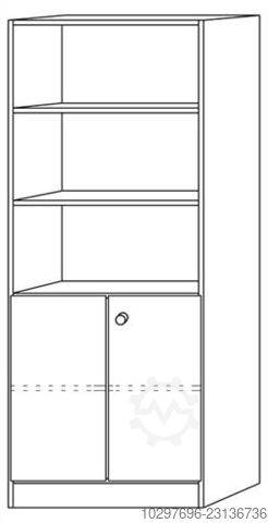 Cabinet H2004xW800xD420mm - 1 pc  