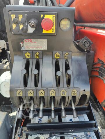 Hook arm system MAN TGM 18.290 4x2 Euro 6 + Crane Palfinger PK15500