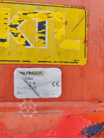 Hook arm system MAN TGM 18.290 4x2 Euro 6 + Crane Palfinger PK15500