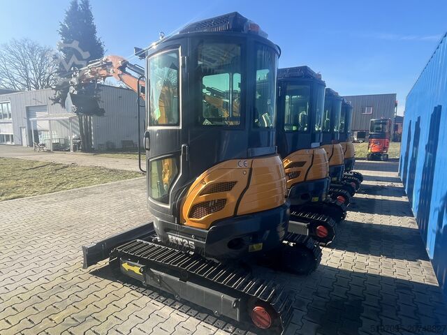 Minibagger Tec-Point GmbH - Motor Kubota D1105 Stahlketten | Kabine | Sofort ab Lager