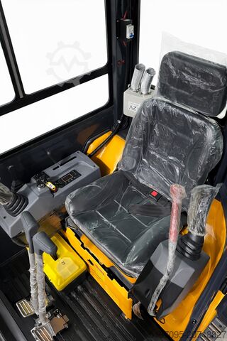 Mini excavator with heating & air conditioning Tec-Point GmbH - Motor Kubota NEU! Stahlketten | Kabine | Sofort ab Lager