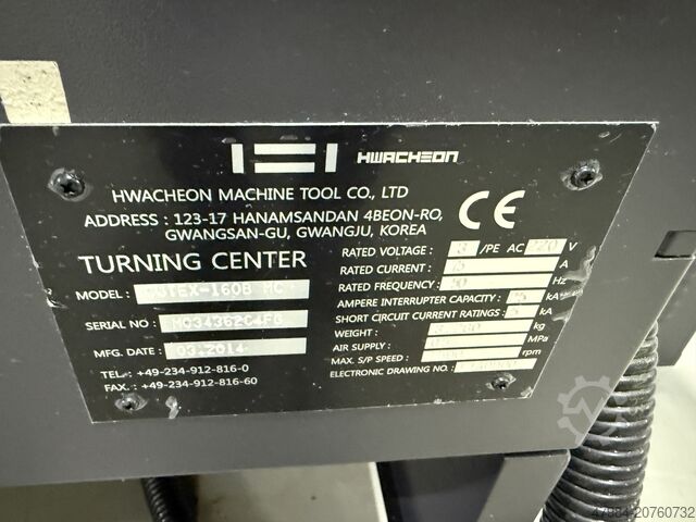 CNC-Drehmaschine HWACHEON CUTEX - 160 B MC
