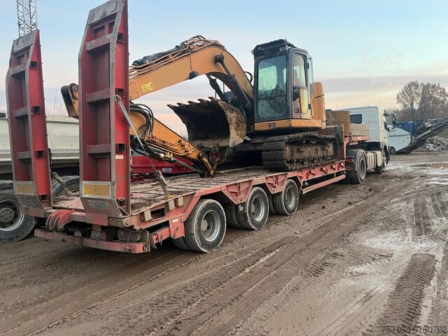 Tieflader-Anhänger für Baumaschinen VEREM 