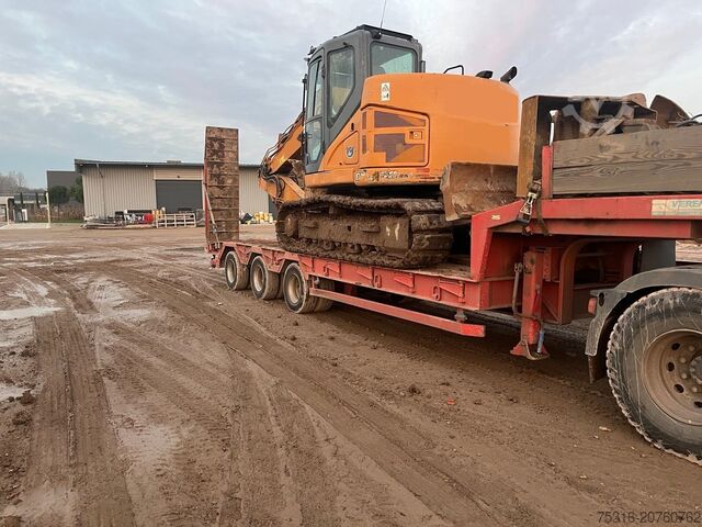 Tieflader-Anhänger für Baumaschinen VEREM 