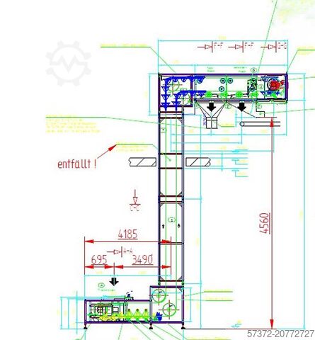 Becherwerk Wiese P20 Z-Form