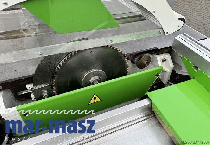 Formatkreissäge mit Vorritzaggregat REMA DMMS-40/340