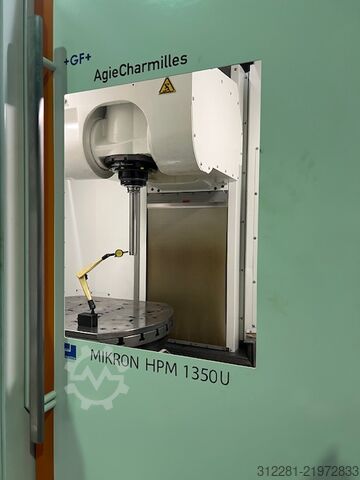 5-axis vertical machining centre MIKRON HPM 1350U TRIPALET