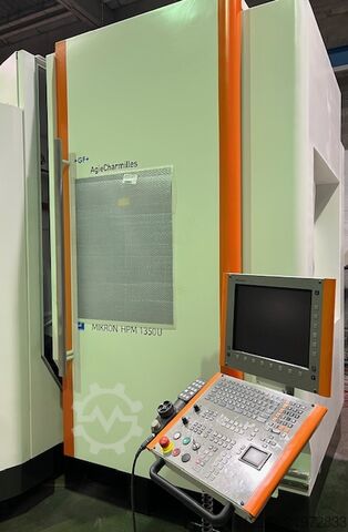5-axis vertical machining centre MIKRON HPM 1350U TRIPALET