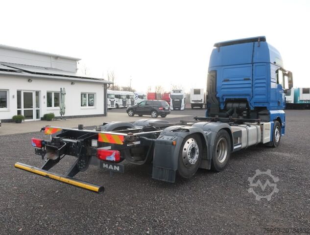 Wechselfahrgestell LKW MAN 26.510 FLLC TGX BDF Intarder Lenkachse XXL