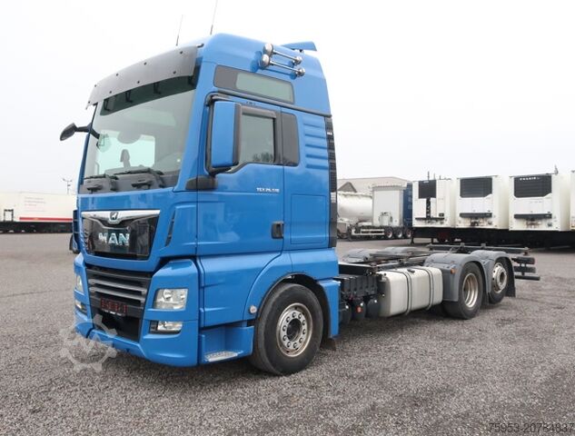 Wechselfahrgestell LKW MAN 26.510 FLLC TGX BDF Intarder Lenkachse XXL