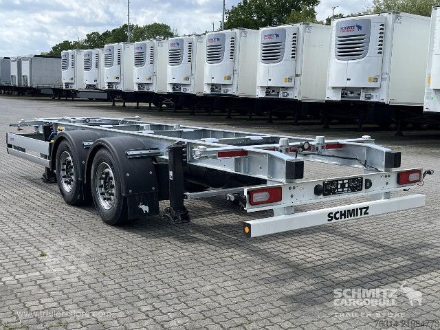 Swap chassis trailer Schmitz Cargobull Zentralachsanhänger Wechselfahrgestell Standard