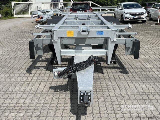 Swap chassis trailer Schmitz Cargobull Zentralachsanhänger Wechselfahrgestell Standard