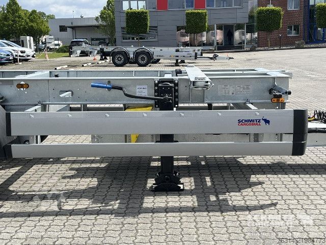 Swap chassis trailer Schmitz Cargobull Zentralachsanhänger Wechselfahrgestell Standard