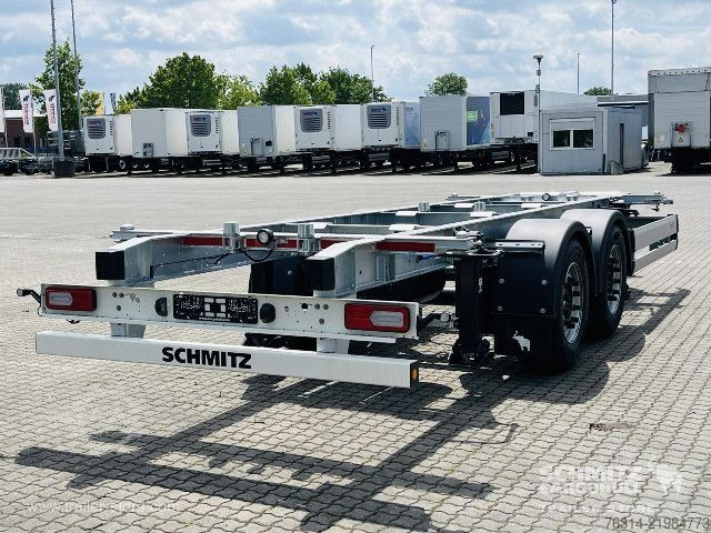 Swap chassis trailer Schmitz Cargobull Zentralachsanhänger Wechselfahrgestell Standard