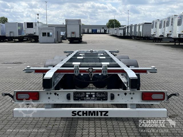 Swap chassis trailer Schmitz Cargobull Zentralachsanhänger Wechselfahrgestell Standard