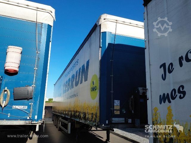 Open semitrailer with tarp Schmitz Cargobull Semitrailer Curtainsider Standard