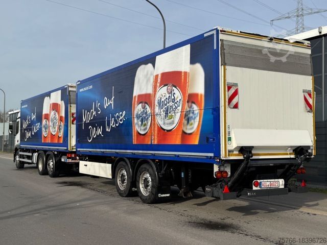 Beverage truck MERCEDES-BENZ ACTROS 2540 L/ 2 x LBW / LENKACHSE / KOMPLETTZUG