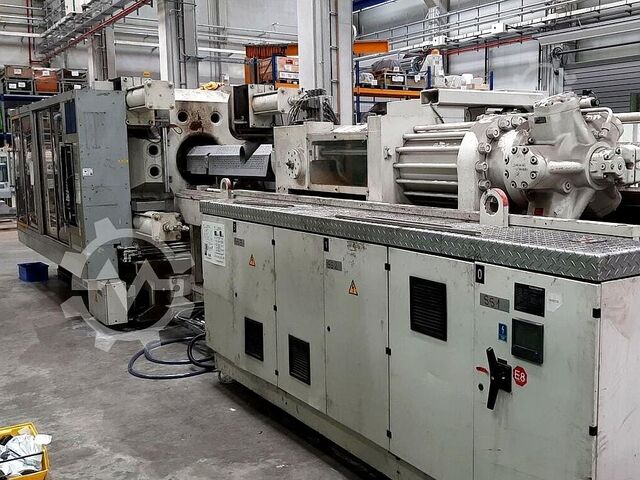 Injection molding machine KraussMaffei KM 800/6100 MC