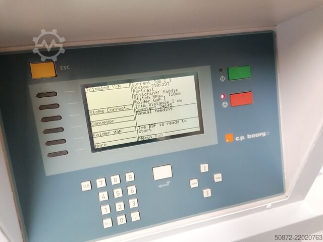 Document finishing system C.P. Bourg BDF Bourg Document Finisher