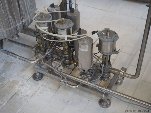 Anlage zum Mischen von Naturfarbstoffen  