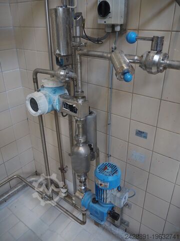 Anlage zum Mischen von Naturfarbstoffen  