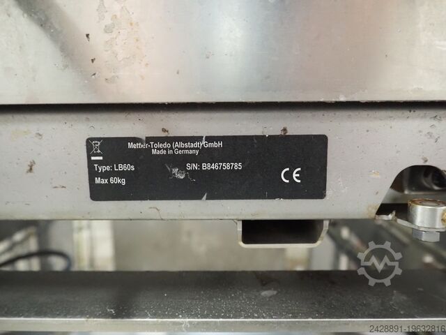 Kontrollwaage mit Scanner-Lesegerät Mettler Toledo C 2351