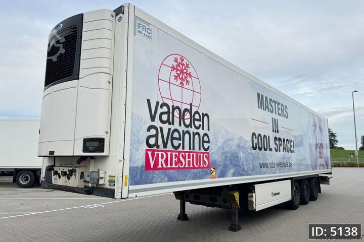 Kühl-/Tiefkühltransport Krone SD / Disk brakes / Palletbox / Vector 1550