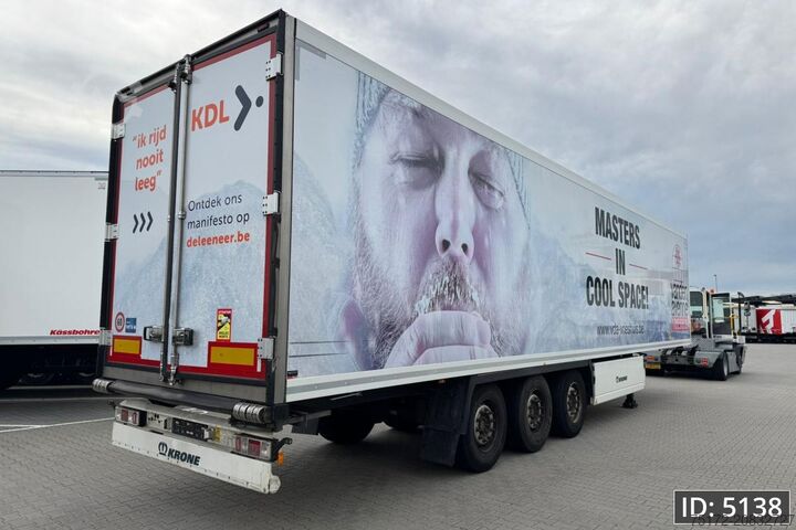 Kühl-/Tiefkühltransport Krone SD / Disk brakes / Palletbox / Vector 1550