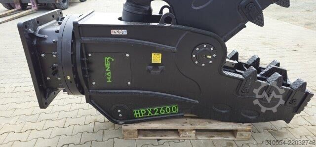 Construction equipment  Haener HPX2600A / Pulverisierer Abbruch Zange