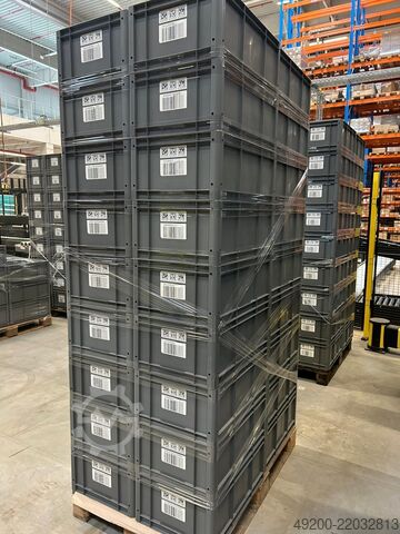 Plastic storage boxes / Euro containers unbekannt Kunststoff-Lagerbox