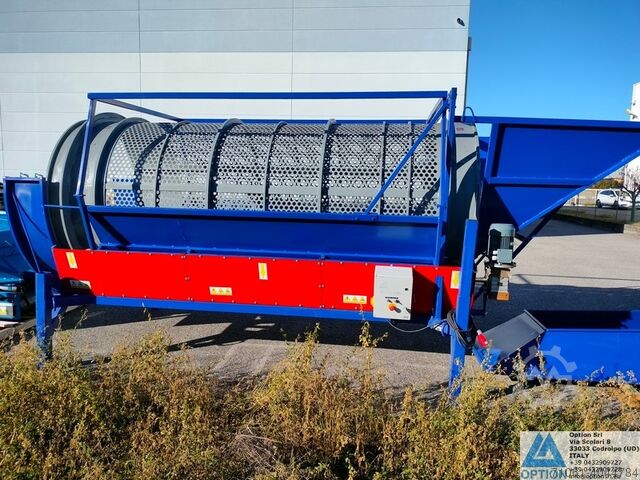 TROMMEL DRUM SCREENER + CHARGING FEEDER ROT160EMP