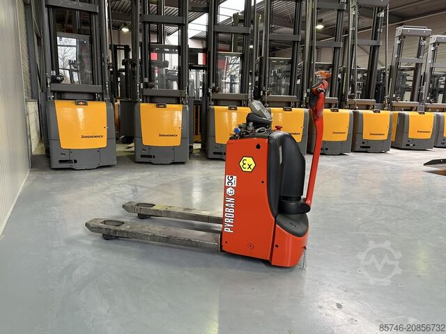 T 18 * DEMO !! Pyroban EX 3G / Zone 2 * RAVAS !! NEUE Batterie !! LINDE T 18 * DEMO !! Atex Pyroban EX 3G / Zone 2 * RAVAS  !! NEW battery !!