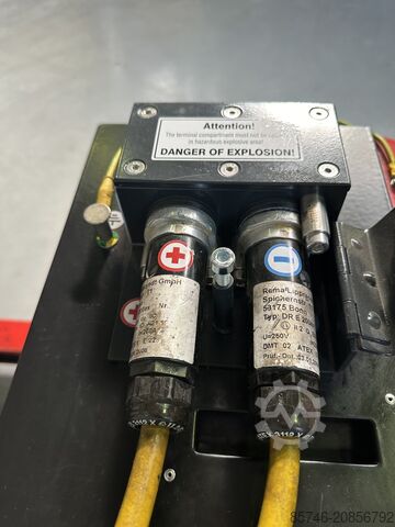 D 1216 ASM - Atex EX 2G / Zone 1 !! NEUE Batterie !! SICHELSCHMIDT D 1216 ASM - Atex EX 2G / Zone 1  !! NEW battery !!