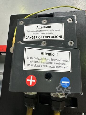 D 1216 ASM - Atex EX 2G / Zone 1 !! NEUE Batterie !! SICHELSCHMIDT D 1216 ASM - Atex EX 2G / Zone 1  !! NEW battery !!