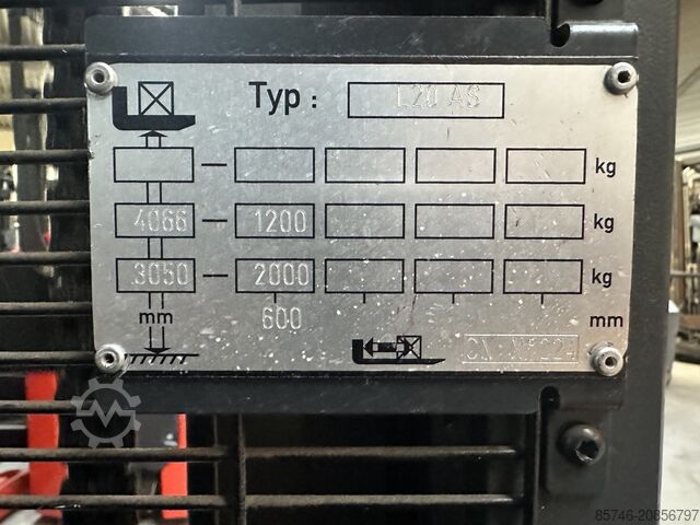 L 20 AS * DEMO !! Atex Proplan EX 2GD / Zone 1 - 21 - 22 * Triplex FFL !! NEUE Batterie !! LINDE L 20 AS * DEMO !! Atex Proplan EX 2GD / Zone 1 - 21 - 22 * Triplex FFL !! NEW battery !!