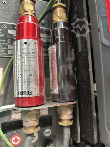 SWE 200 * DEMO !! Atex Pyroban EX 2G / Zone 1 !! NEUE Batterie !! BT SWE 200 * DEMO !!  Atex Pyroban EX 2G / Zone 1 !! NEW battery !!