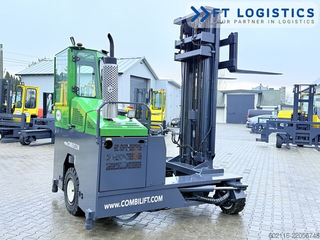 4-way forklift Combilift C4000 TRIPLEX 6900 GAS FREE LIFT CABIN